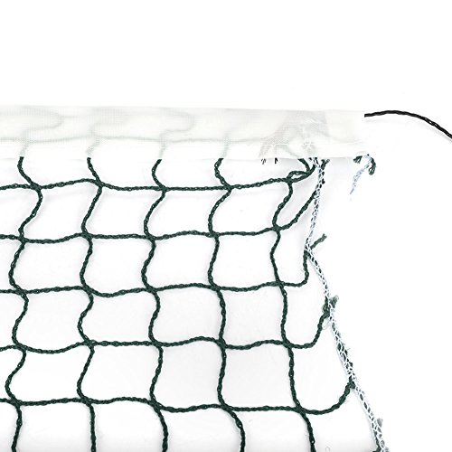 VGEBY1 Red de Bádminton, Accesorio de Competencia de Juegos de Jardín de Red de Tenis Al Aire Libre de Malla de Entrenamiento de Bádminton(Green)