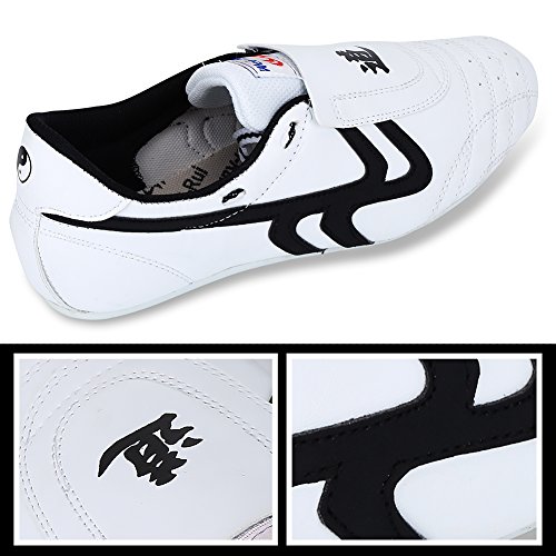 VGEBY1 Zapatos de Taekwondo, Zapatos Ligeros de Boxeo Kung fu Taichi Martial Arts Sneaker para Taekwondo, Boxeo, Kung fu y Taichi(37)