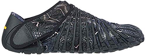 Vibram Wrap Zapatos, Zapatos Furoshiki De Cinco Dedos, Zapatos Yoga Portátiles Zapatos Los Deportistas,Gris,XL