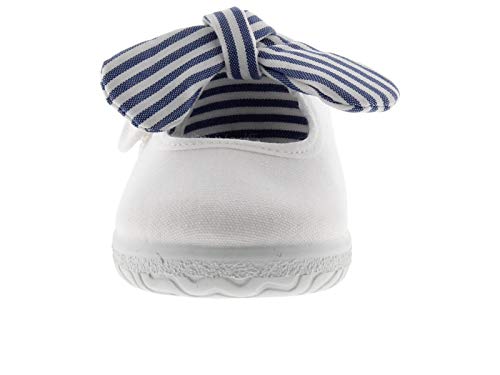 victoria Ballet VICTORIA Mercedita OJALÁ Lona PAÑUELO 105110-KIDS para Niñas Blanco 23