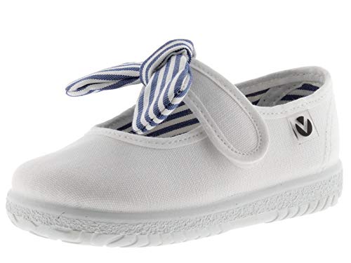 victoria Ballet VICTORIA Mercedita OJALÁ Lona PAÑUELO 105110-KIDS para Niñas Blanco 23