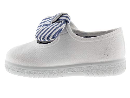 victoria Ballet VICTORIA Mercedita OJALÁ Lona PAÑUELO 105110-KIDS para Niñas Blanco 23
