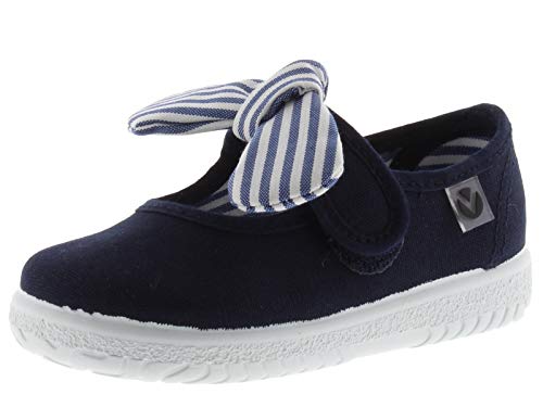 victoria Ballet VICTORIA Mercedita OJALÁ Lona PAÑUELO 105110-KIDS para Niñas Marino 20