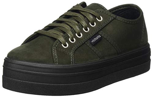 Victoria Blucher Antelina, Zapatillas Mujer, Verde (Kaki 65), 37 EU