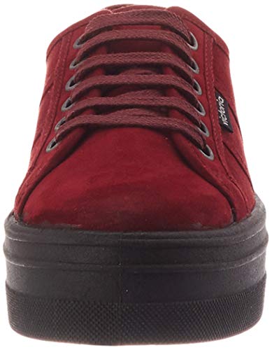 Victoria Blucher Antelina, Zapatillas, Rojo (Burdeos 41), 35 EU