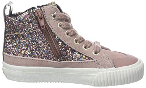 Victoria Bota Glitter Cremallera, Botas Slouch Niñas, Rosa (Rosa 42), 31 EU