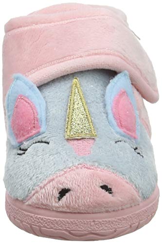 Victoria Bota Velcro Animales, Botas Slouch Unisex Niños, Rosa (Ballet 495), 23 EU