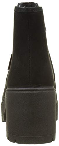 Victoria Botin Antelina Cremallera, Botas Slouch Mujer, Negro (Negro 10), 39 EU