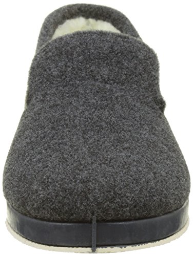 Victoria Confortable Picos H/TORCIDA, Zapatillas de Estar por casa Hombre, Gris Antracita, 46 EU