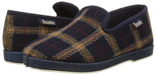 Victoria Copete Cuadros F/Picos, Zapatillas de Estar por casa Mujer, Bleu Marino, 39 EU