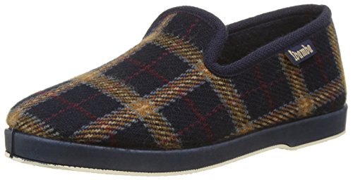 Victoria Copete Cuadros F/Picos, Zapatillas de Estar por casa Mujer, Bleu Marino, 39 EU