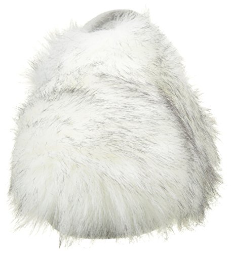 Victoria Copete Pelo Largo, Zapatillas de Estar por casa Mujer, Blanco, 38 EU