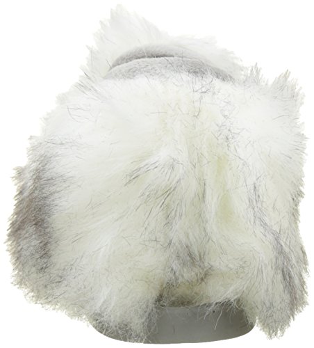 Victoria Copete Pelo Largo, Zapatillas de Estar por casa Mujer, Blanco, 38 EU