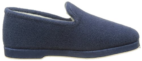 Victoria Copete Picos F/Borreguillo, Zapatillas de Estar por casa, Bleu Petroleo, 35 EU