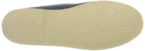 Victoria Copete Picos F/Borreguillo, Zapatillas de Estar por casa, Bleu Petroleo, 35 EU