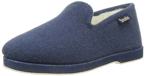 Victoria Copete Picos F/Borreguillo, Zapatillas de Estar por casa, Bleu Petroleo, 35 EU