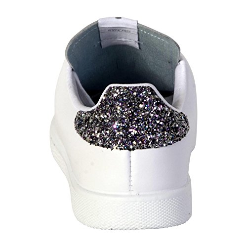 Victoria Deportivo Piel, Zapatillas Mujer, Blanc Blanco, 42 EU