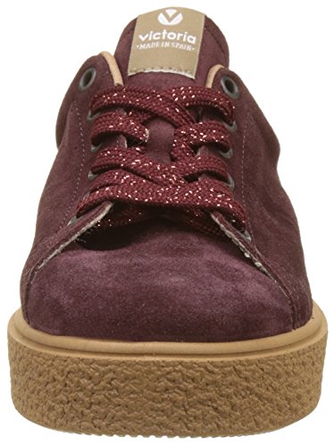 Victoria Deportivo Serraje, Zapatillas Unisex Adulto, Rojo (Burdeos), 37 EU