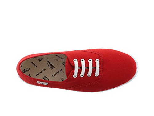 Victoria Inglesa Lona 6613, Zapatillas de Tela Unisex, Rojo (Red), 38
