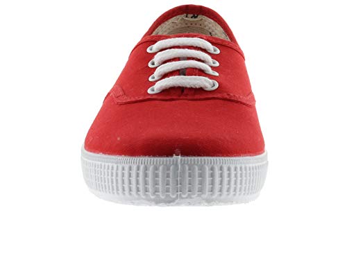 Victoria Inglesa Lona 6613, Zapatillas de Tela Unisex, Rojo (Red), 38