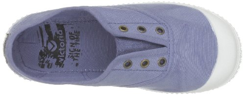 Victoria Inglesa Lona Tintada Punt, Zapatillas Unisex Niños, Azul (36 Azul), 34 EU