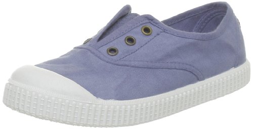 Victoria Inglesa Lona Tintada Punt, Zapatillas Unisex Niños, Azul (36 Azul), 34 EU