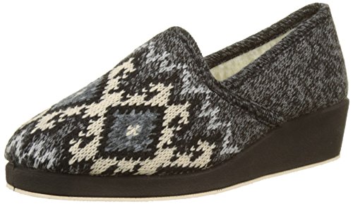 Victoria MORUNA Lana GRECA, Zapatillas de Estar por casa Mujer, Gris, 39 EU
