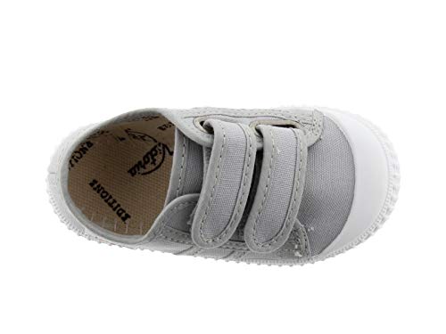 victoria Plano VICTORIA 1915 Basket Tiras Lona 136606-KIDS para Unisex-niños Zinc 22