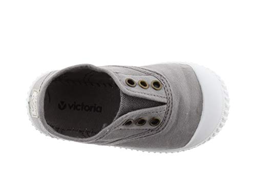 victoria Plano VICTORIA 1915 Inglesa ELÁSTICO Lona Tintada 106623-WOMEN para Mujer Gris 41