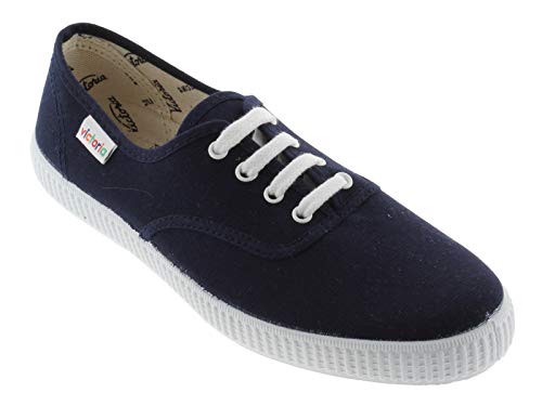 victoria Plano VICTORIA 1915 Inglesa Lona 106613-KIDS para Unisex-niños Marino 26