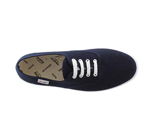 victoria Plano VICTORIA 1915 Inglesa Lona 106613-KIDS para Unisex-niños Marino 26