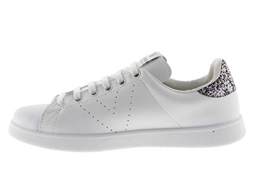 victoria Plano VICTORIA Tenis Piel 1125104-WOMEN para Mujer Antracita 40