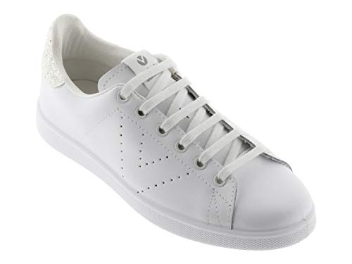 victoria Plano VICTORIA Tenis Piel 1125104-WOMEN para Mujer Blanco 39
