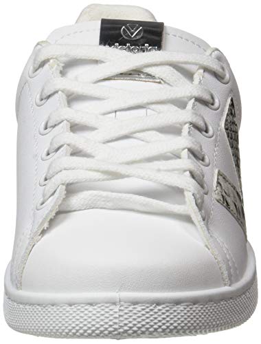 victoria Plano VICTORIA Tenis Vegano Detalle Serpiente 1125225-WOMEN para Mujer Gris 35