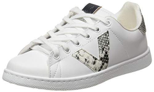 victoria Plano VICTORIA Tenis Vegano Detalle Serpiente 1125225-WOMEN para Mujer Gris 35