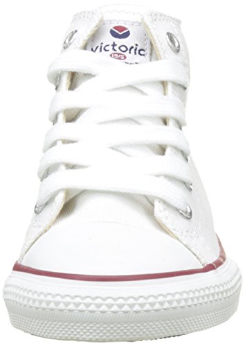 victoria Plano VICTORIA Tribu Botin Lona 106500-KIDS para Unisex-niños Blanco 23
