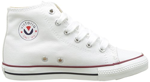 victoria Plano VICTORIA Tribu Botin Lona 106500-KIDS para Unisex-niños Blanco 26