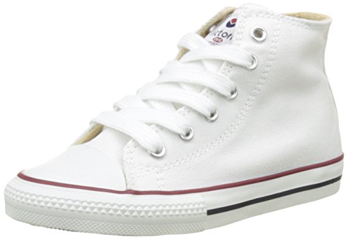 victoria Plano VICTORIA Tribu Botin Lona 106500-KIDS para Unisex-niños Blanco 29