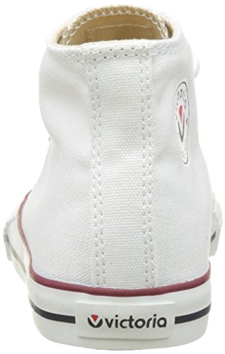 victoria Plano VICTORIA Tribu Botin Lona 106500-KIDS para Unisex-niños Blanco 29
