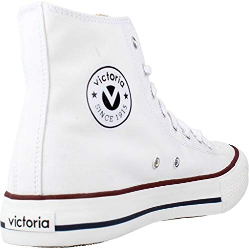 victoria Plano VICTORIA Tribu Botin Lona 106500-MEN para Niños Blanco 43