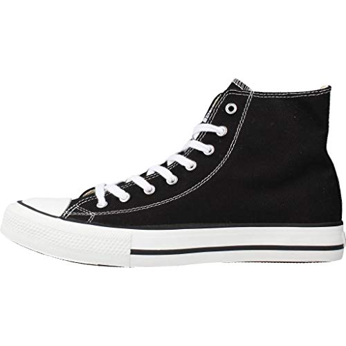 victoria Plano VICTORIA Tribu Botin Lona 106500-MEN para Niños Negro 45