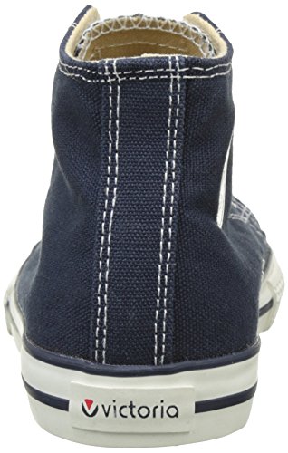 victoria Plano VICTORIA Tribu Botin Lona 106500-WOMEN para Mujer Marino 35