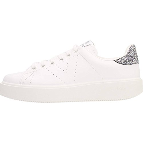 victoria Plataforma VICTORIA UTOPÍA Piel/Glitter 1260115-WOMEN para Mujer Antracita 36