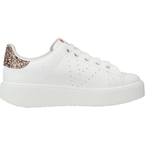 victoria Plataforma VICTORIA UTOPÍA Piel/Glitter 1260115-WOMEN para Mujer Rosa 39