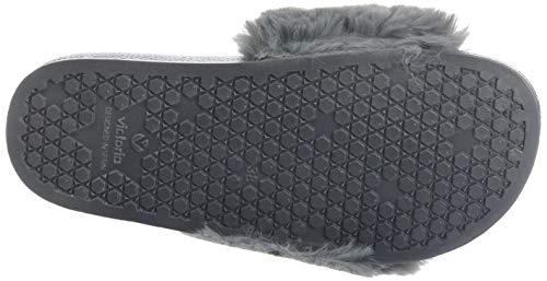 Victoria Sandalia Pala Pelo, Zapatillas Mujer, Gris (Gris 12), 36 EU