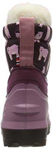 Viking Snowfall Bear, Botas para Nieve Unisex Niños, Morado Violet Pink 2109, 30 EU