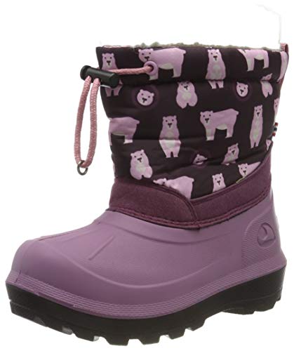 Viking Snowfall Bear, Botas para Nieve Unisex Niños, Morado Violet Pink 2109, 30 EU
