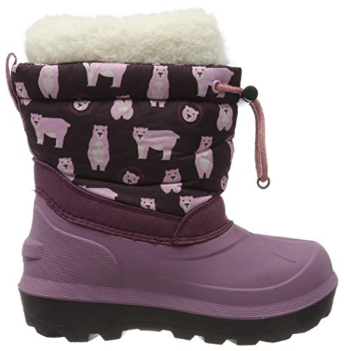 Viking Snowfall Bear, Botas para Nieve Unisex Niños, Morado Violet Pink 2109, 30 EU