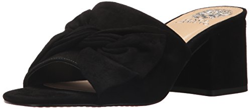 Vince Camuto Women's Sharrey Slide Sandal, Black, 6.5 Medium US