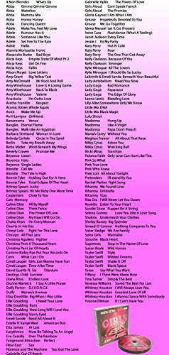 Vocal-Star Girls Hits Karaoke Collection CDG Disc Pack 8 Discs - 150 Songs